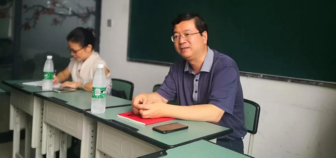 教育部教科院領導蒞臨我?？疾煺{研