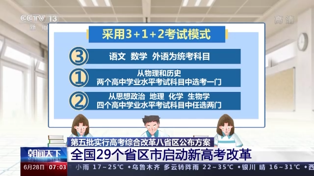 取消文理分科！全國已有29個省區(qū)市啟動新高考改革